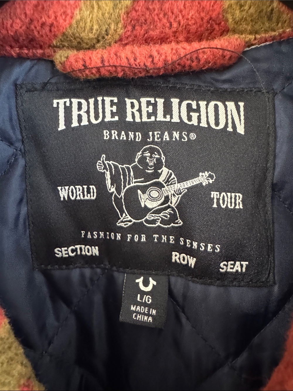 True Religion Men's Southwestern print jimmy jacket - Picture 3 of 4
